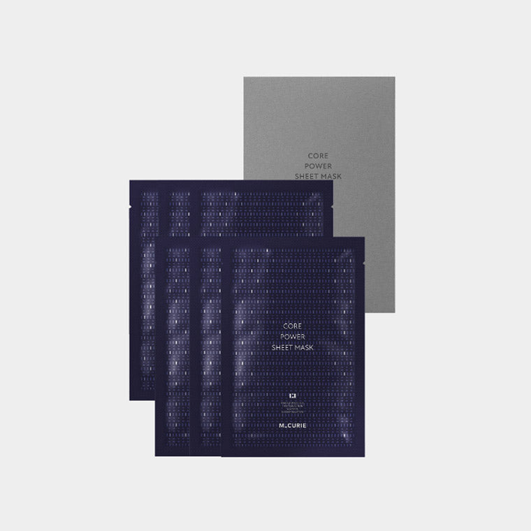 M.CURIE Core Power Sheet Mask